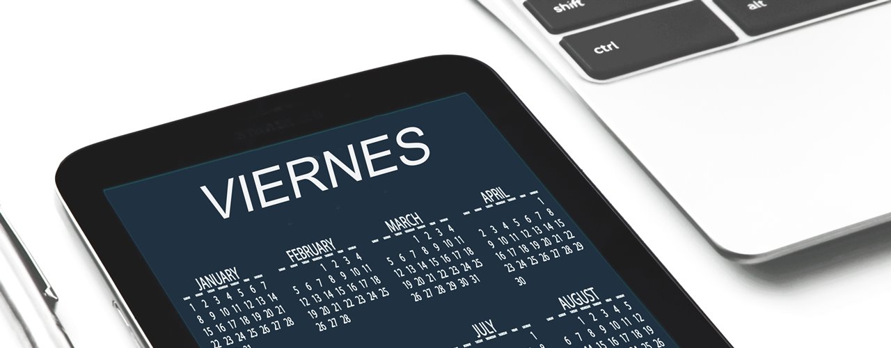 ¡Qué bien! Hoy es viernes…el primer día de la Semana. ¡Qué bien! Hoy es viernes…el primer día de la Semana.